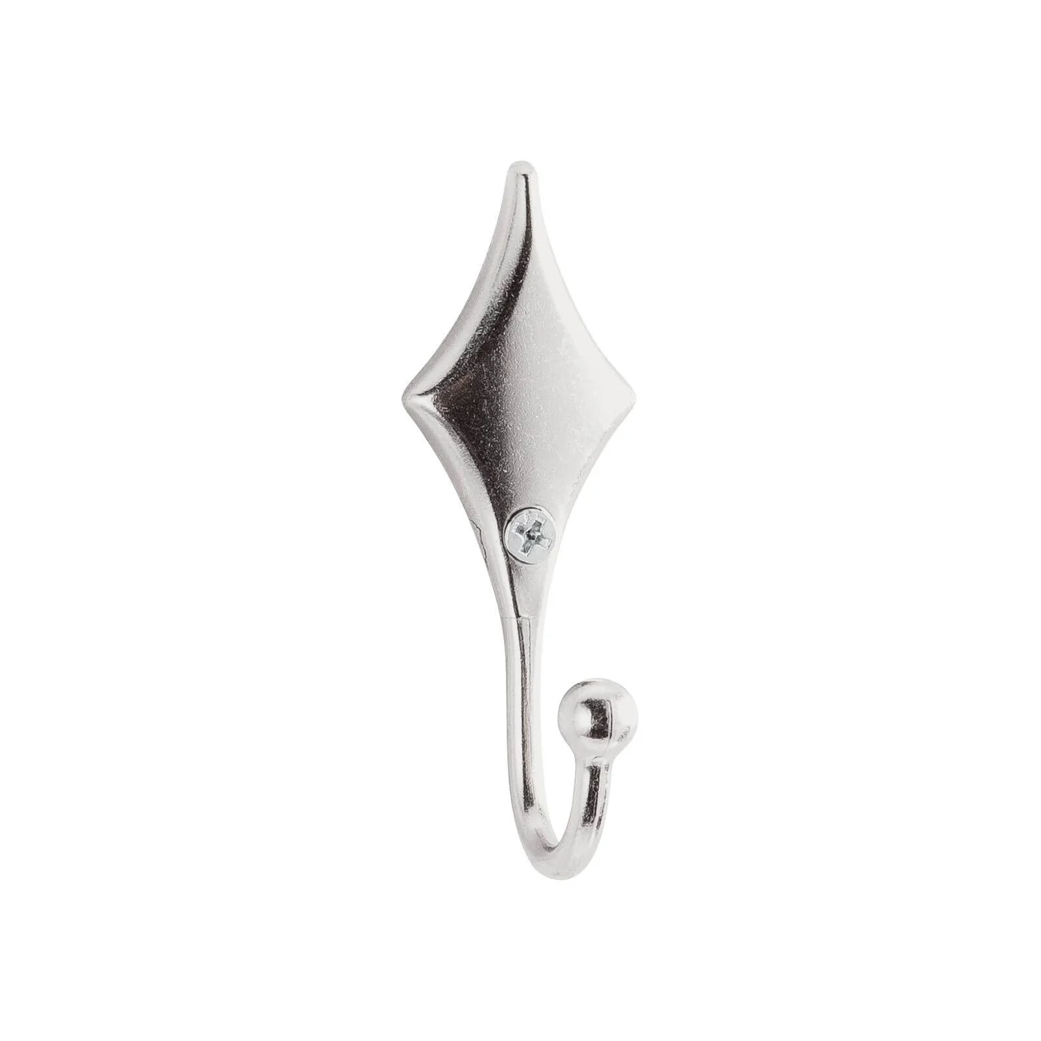 Rhombus Hook Satin Nickel - 2 Pack 3 Rhombus Hook Satin Nickel - 2 Pack