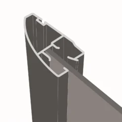 Ellipse Sliding Wardrobe Door 4 Panel Mirror With Aluminium Frame (W)762mm 8 Ellipse Sliding Wardrobe Door 4 Panel Mirror With Aluminium Frame (W)762mm -Furniture Series Sale 12806907 5324843067973057