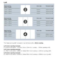 Loft Sliding Wardrobe Door Arctic White Glass With Silver Frame (W)914mm -Furniture Series Sale 12807249 1325036625584115