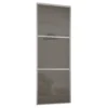 Linear Sliding Wardrobe Door 3 Panel Cappuccino Glass With Silver Frame (W)914mm 1 Linear Sliding Wardrobe Door 3 Panel Cappuccino Glass With Silver Frame (W)914mm -Furniture Series Sale 12811816 1404843065793494