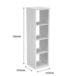 Clever Cube 4x1 Storage Unit - White -Furniture Series Sale 12813304 1555014368216006