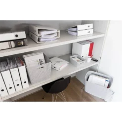 Curver My Style Large Rectangular Plastic Storage Basket - Grey - 18L -Furniture Series Sale 12814518 2114832988532536