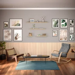 Floating Shelf - Sanoma Oak - 1200 X 240 X 38mm 7 Floating Shelf - Sanoma Oak - 1200 X 240 X 38mm -Furniture Series Sale 12817803 1054964085434526