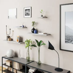 Floating Shelf - Grey Oak - 1200 X 240 X 38mm -Furniture Series Sale 12817804 7424887326228682