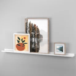 Flexi Storage Decorative Shelving Photo Shelf - White Matt - 1200x35x100mm -Furniture Series Sale 12817978 1854876426170414