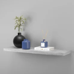 Floating Shelf - Grey Oak - 900 X 235 X 38mm -Furniture Series Sale 12822048 5884876424654919