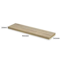 Floating Shelf - Sanoma Oak - 900 X 240 X 38mm -Furniture Series Sale 12822050 1494964085563400