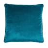 None Large Plain Velvet Cushion - Teal - 58x58cm -Furniture Series Sale 12827087 2724831883826522