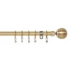 Extendable Ball Finial Curtain Pole - Antique Brass - 1.2-2.1m (16/19mm) -Furniture Series Sale 12831861 1864831957531335