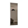 Ellipse Sliding Wardrobe Door 1 Panel Bronze Mirror With Aluminium Frame (W)762mm 1 Ellipse Sliding Wardrobe Door 1 Panel Bronze Mirror With Aluminium Frame (W)762mm -Furniture Series Sale 12835012 4284831951445913