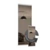 Duo Sliding Wardrobe Door Bronze Mirror With Aluminium Frame (W)610mm -Furniture Series Sale 12835017 2114831941660399