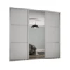 Shaker 3 Door Sliding Wardrobe Kit Cashmere Panel / Mirror (W)2136 X (H)2260mm -Furniture Series Sale 12835440 1594831968169428