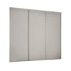 Classic 3 Door Sliding Wardrobe Kit Cashmere Panel (W)2672 X (H)2260mm