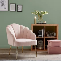 Sophia Scallop Occasional Chair - Blush 13 Sophia Scallop Occasional Chair - Blush -Furniture Series Sale 12836665 1264875399597729