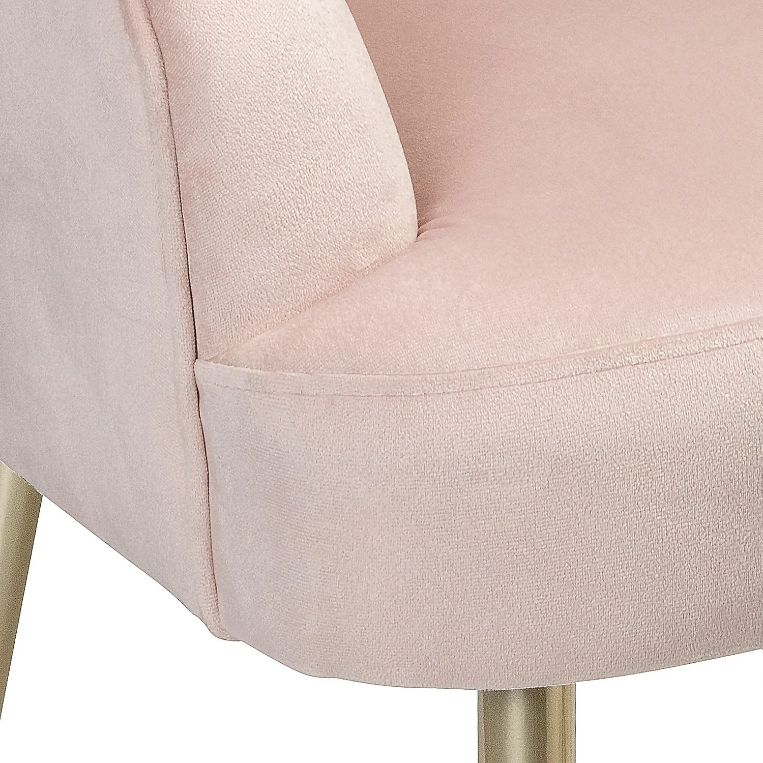 Sophia Scallop Occasional Chair - Blush 9 Sophia Scallop Occasional Chair - Blush - Image 7
