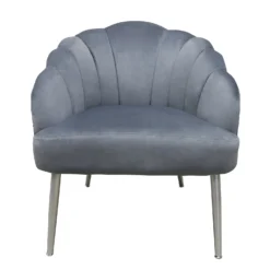 Sophia Scallop Occasional Chair - Grey 11 Sophia Scallop Occasional Chair - Grey -Furniture Series Sale 12838886 1264843597067370