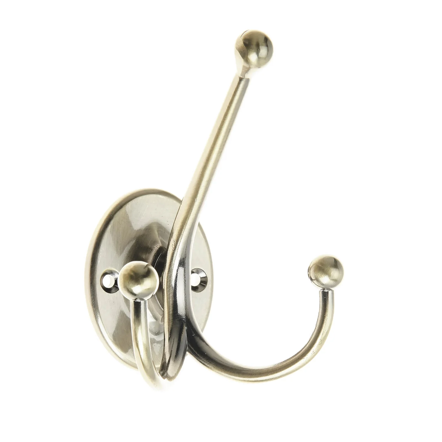 Oval Tri Hook - Antique Brass 3 Oval Tri Hook - Antique Brass