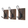 Black Wire Hook On Antique Board - 3 Pack -Furniture Series Sale 12839308 1934831917862038