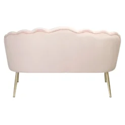 Sophia Scallop Occasional Sofa - Blush -Furniture Series Sale 12840480 1374862164813305