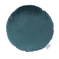 None Round Velvet Cushion - Teal - 45cm -Furniture Series Sale 12842182 1234832976442326