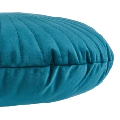 None Round Velvet Cushion - Teal - 45cm -Furniture Series Sale 12842182 1394832976323292