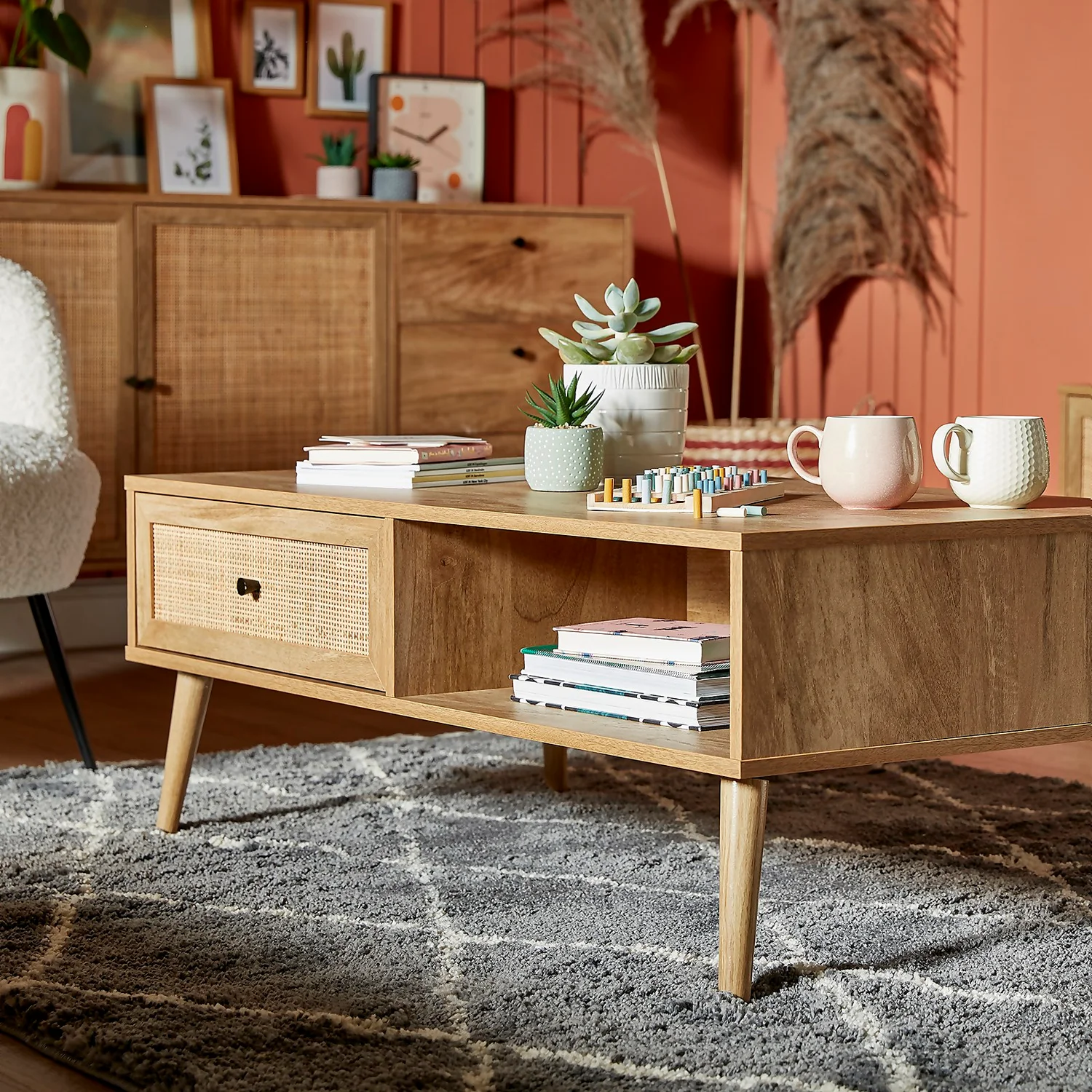 Kubu Rattan Coffee Table 4 Kubu Rattan Coffee Table - Image 2