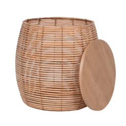 Rey Rattan Storage Side Table -Furniture Series Sale 12876027 1784927512248736