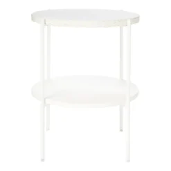 Solna Terrazo Side Table - White 11 Solna Terrazo Side Table - White -Furniture Series Sale 12876028 1984886270350092