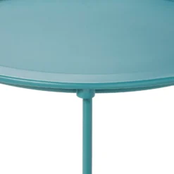 Folding Side Table Dark Teal -Furniture Series Sale 12879006 1594888469603364