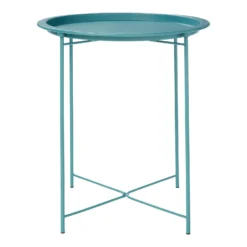 Folding Side Table Dark Teal -Furniture Series Sale 12879006 9224888469517198