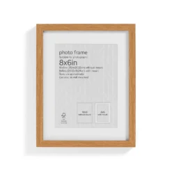 Box Photo Frame - 8x6" - Oak 10 Box Photo Frame - 8x6" - Oak -Furniture Series Sale 12879252 1874853904653631