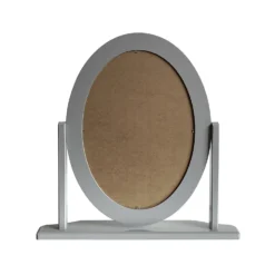Oval Dressing Table Mirror - Grey -Furniture Series Sale 12879286 3574863710536602
