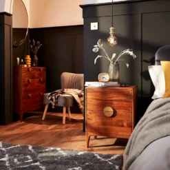 Ridged Glass Vase - Smoke -Furniture Series Sale 12879297 2914931697709503