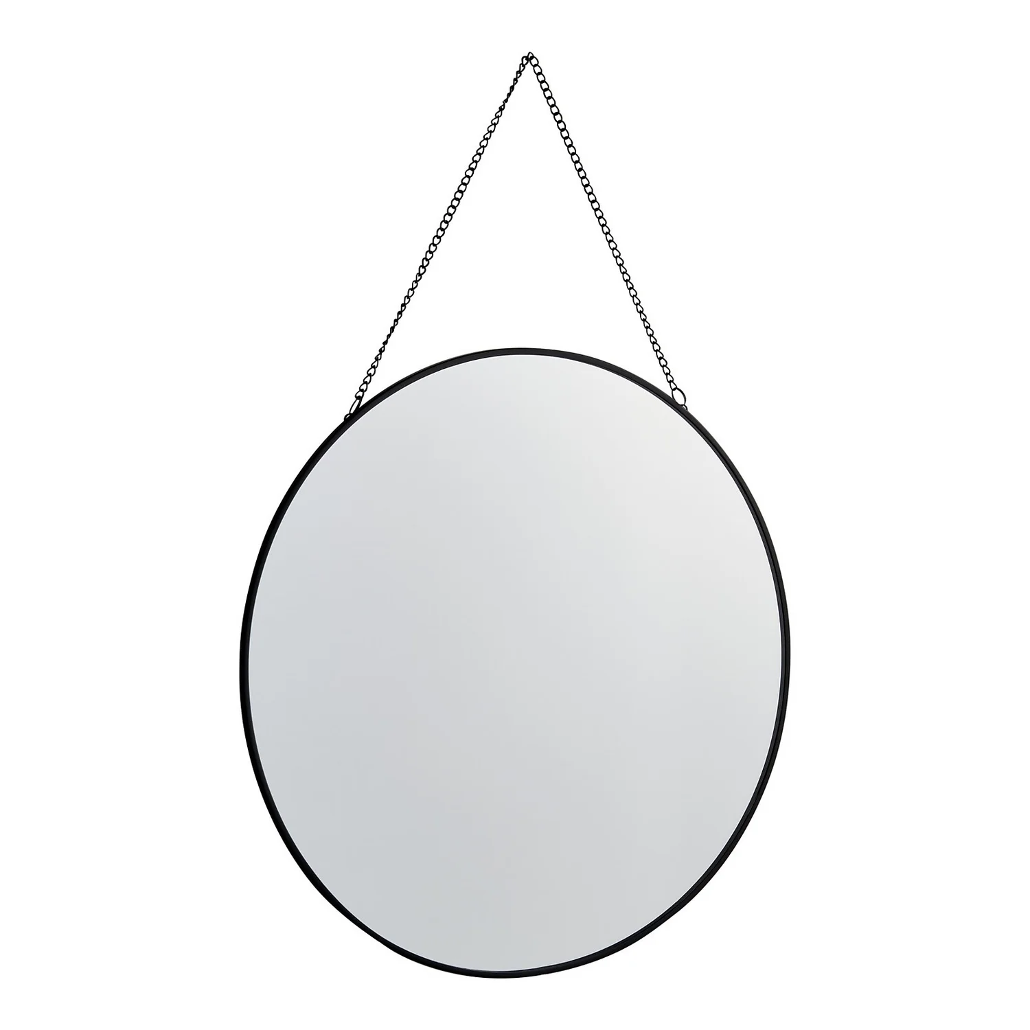 Round Mirror - Black - 30cm 3 Round Mirror - Black - 30cm