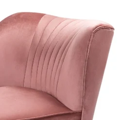 Lara Luxury Velvet Chaise Longue - Rose -Furniture Series Sale 12882857 1504949009867520