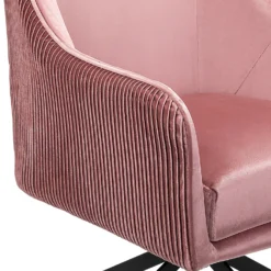 Pia Pleat Swivel Chair - Rose -Furniture Series Sale 12882869 1324887373410543