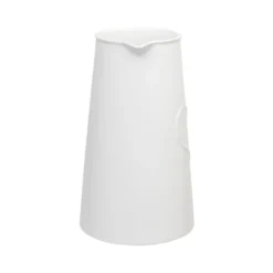 Ceramic Jug With Embossed Heart - White -Furniture Series Sale 12886083 1304843705777821