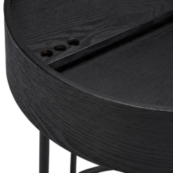 House Beautiful Halo Black Ash Side Table -Furniture Series Sale 12886103 1424862228108274