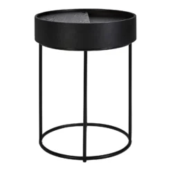 House Beautiful Halo Black Ash Side Table -Furniture Series Sale 12886103 8714862228013279