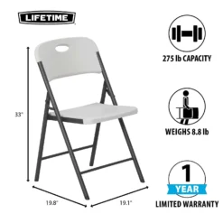 Lifetime Blow Moulded Folding Chair -Furniture Series Sale 12886299 4034913634147015