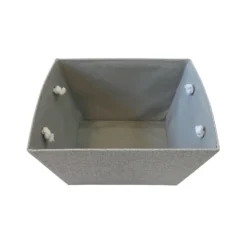 Neutral Herringbone Large Storage Basket -Furniture Series Sale 12886453 1124857031510908