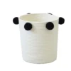 Round Cotton Rope Mono Pom Pom Basket -Furniture Series Sale 12886598 5764857031547139