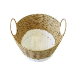 Round Natural White Paper Basket -Furniture Series Sale 12886612 1664857031767954