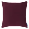 House Beautiful Velvet Linen Cushion - 45x45cm - Plum -Furniture Series Sale 12887011 6364853161400136