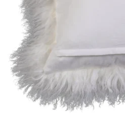 House Beautiful Real Mongolian Wool Cushion - Cream- 38x38cm -Furniture Series Sale 12887216 1534843807789416