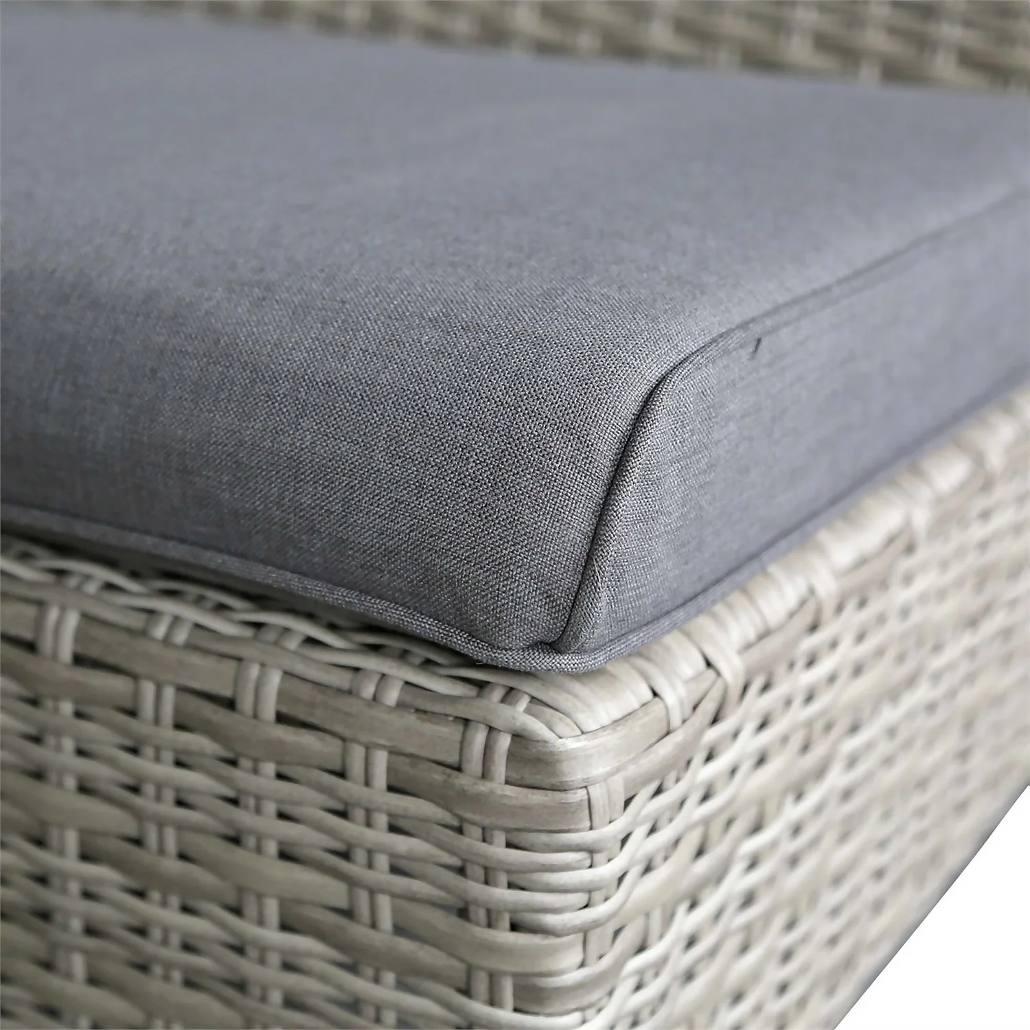 Mortimer Grey Rattan Garden Corner Sofa Set 11 Mortimer Grey Rattan Garden Corner Sofa Set - Image 9