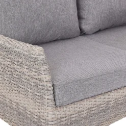 Florence 4 Seater Grey Rattan Garden Sofa Set -Furniture Series Sale 12887803 8364843689671637