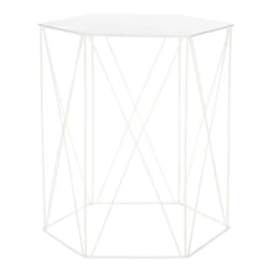 Hex Side Table Set Of 2 White 13 Hex Side Table Set Of 2 White -Furniture Series Sale 12888151 2074947208480038