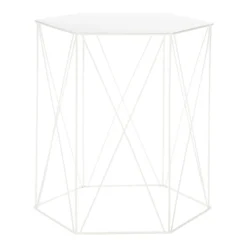 Hex Side Table Set Of 2 White 12 Hex Side Table Set Of 2 White -Furniture Series Sale 12888151 2124947208453494