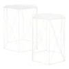 Hex Side Table Set Of 2 White -Furniture Series Sale 12888151 8844947208302207